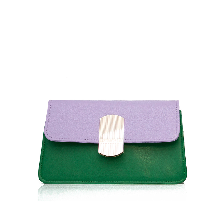 EVELYN - виолетово/зелено