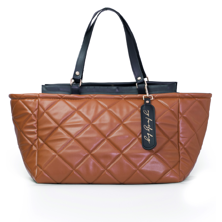 LOLA - светло кафеава/црна